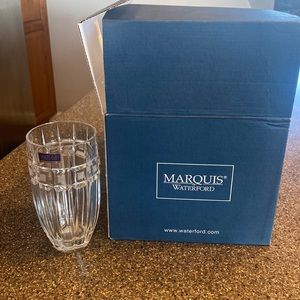 Waterford Marquis Quadrata Highball set of 4 new in box never used!